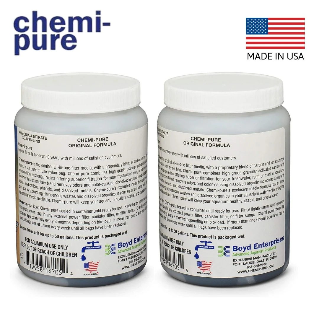 Boyd Chemi-Pure Aquarium Filter Media: Crystal Clear Water, Ammonia, Nitrite, Nitrate Removal - Image 3