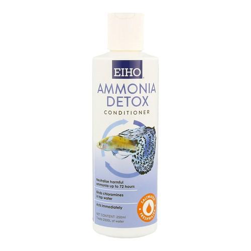 EIHO Ammonia Detox: Advanced Aquarium Water Conditioner Neutralizes Chlorine, Chloramine, Ammonia - Image 2