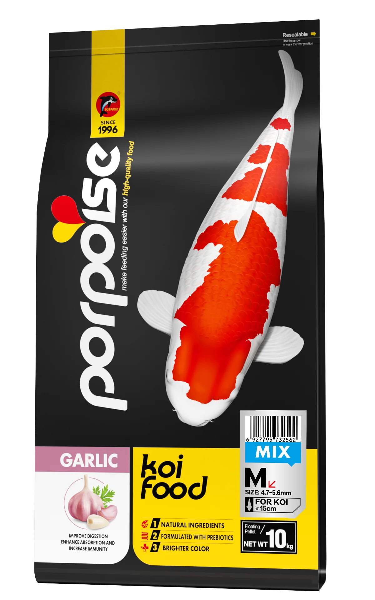Porpoise Koi Mix Double Happiness Koi feed