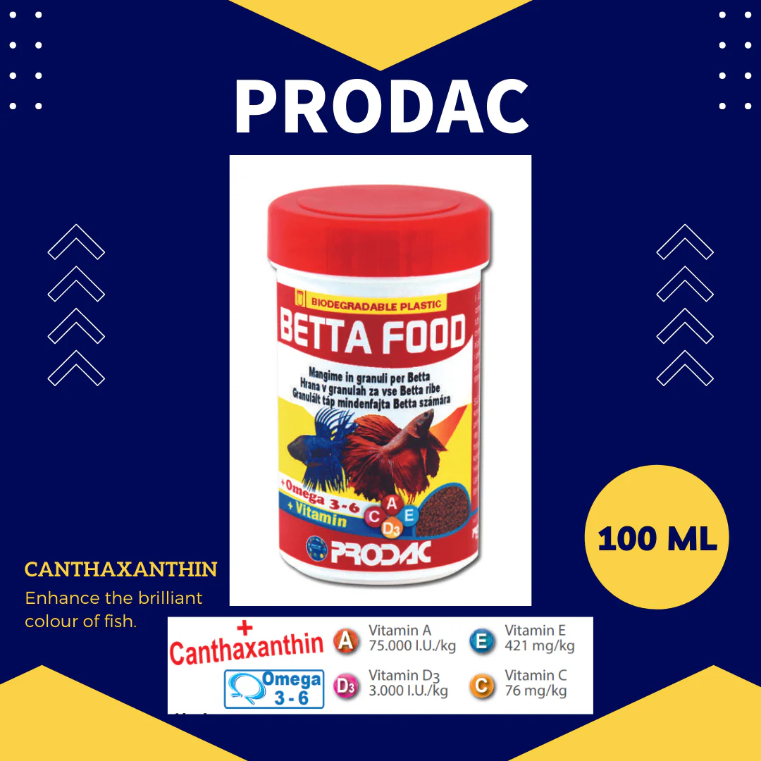 PRODAC Betta food 40g - Image 2