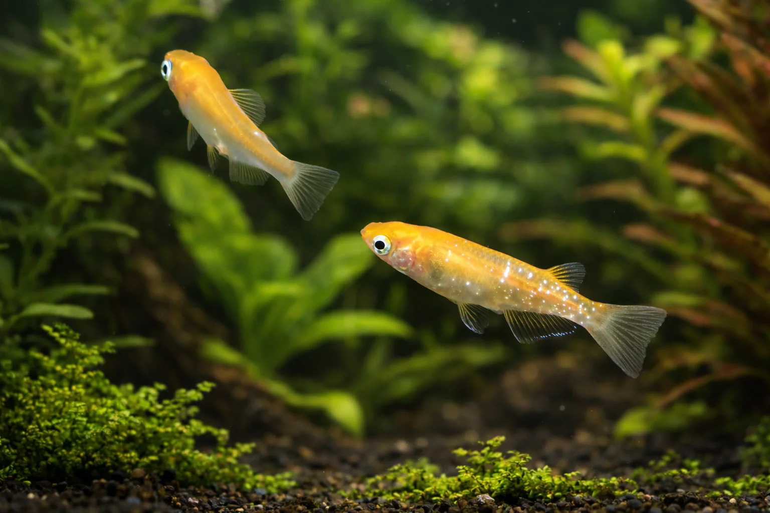Red stardust ricefish 2cm
